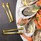 12 Pcs Serving Tongs, Small Serving Utensils for Parties Catering Gold Tongs, Food-Grade 304 Stainless Steel Mini Serving Tongs Appetizer Tongs for Tea Party Coffee Bar, 4" Sugar Tongs - Gold